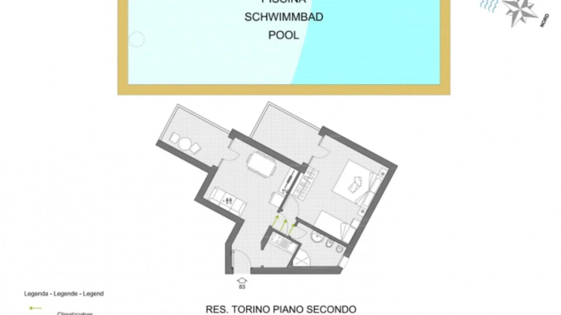 Apartment Residence Torino 83 Lido di Jesolo Italy